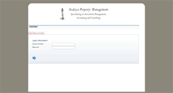 Desktop Screenshot of login.atalayamanagement.com